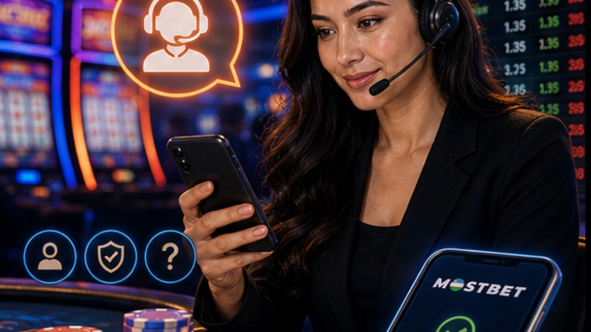 Mostbet support contacts image