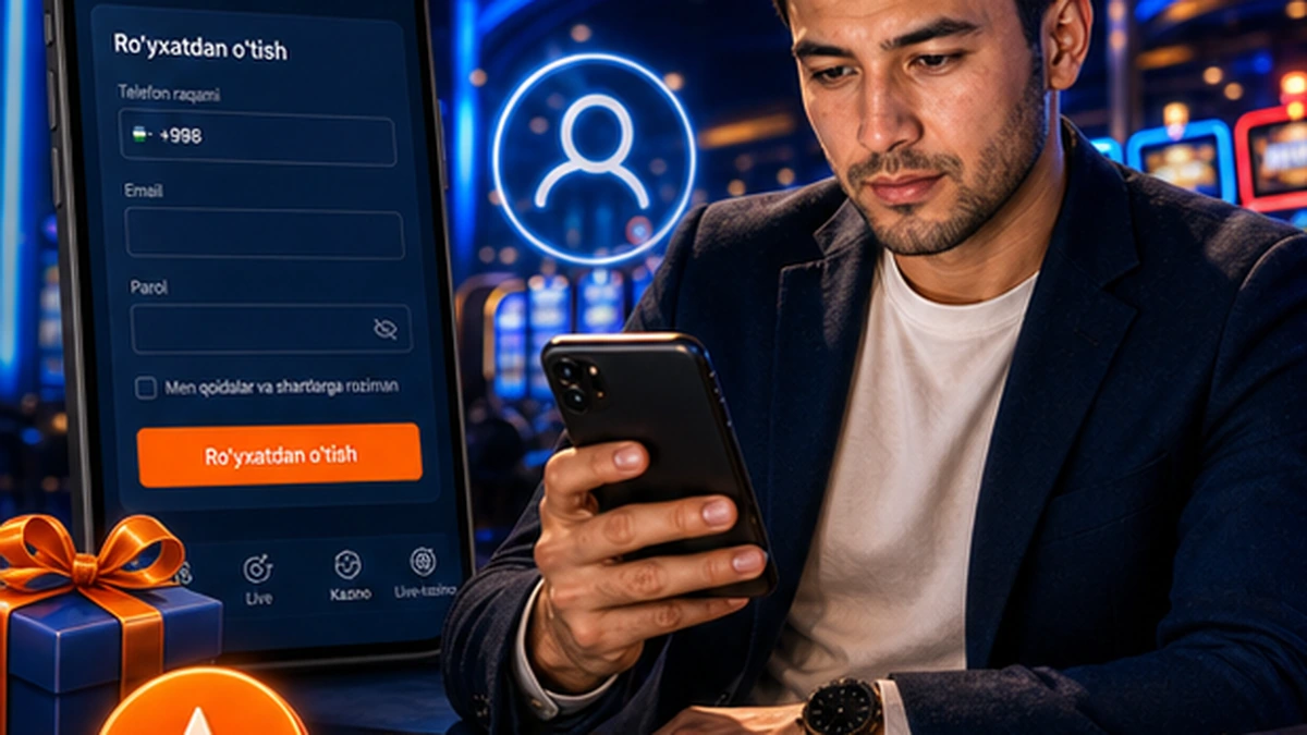 Mostbet registration image