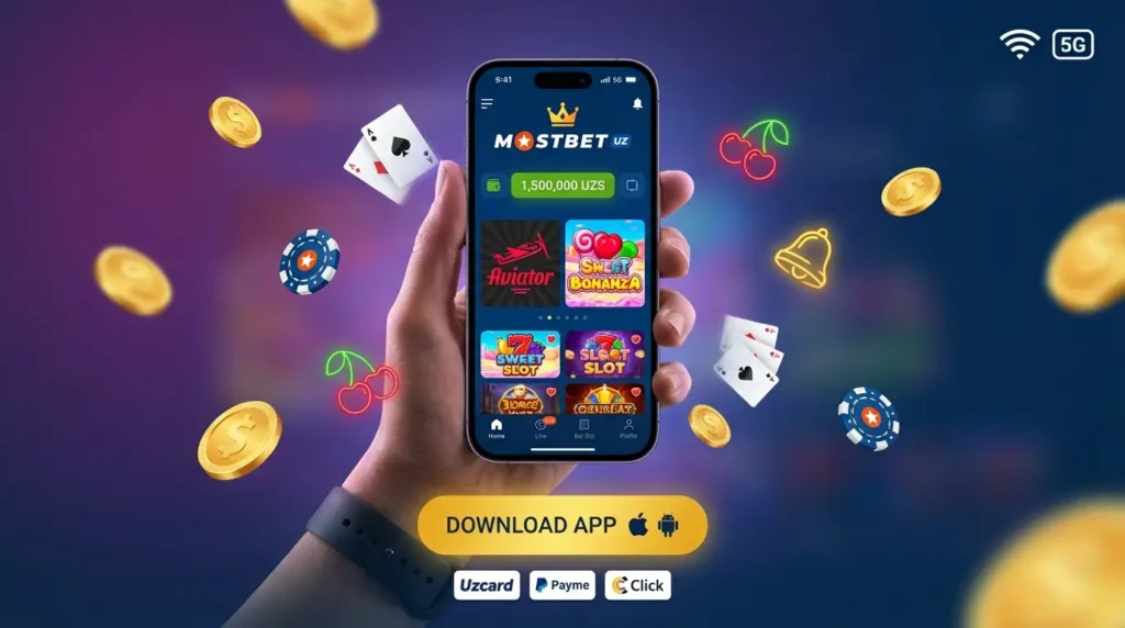 Mashhur Slotlar Mostbet UZ mobil ilovasi - Android va iOS uchun yuklab oling